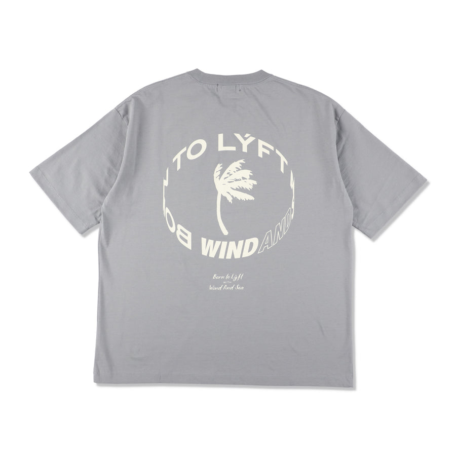 LYFT x WDS WIND AND LYFT S/S TEE / GRAY