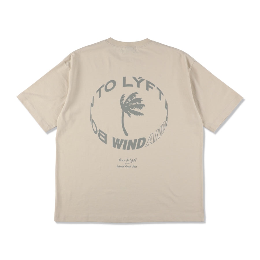 LYFT x WDS WIND AND LYFT S/S TEE / IVORY