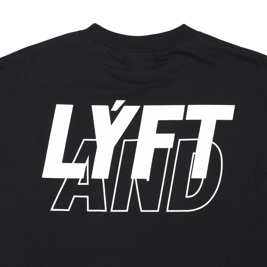 LYFT x WDS LYFT AND SEA L/S TEE / BLACK