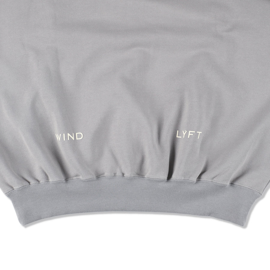 LYFT x WDS PIPING HOODED SWEAT SHIRT / GRAY