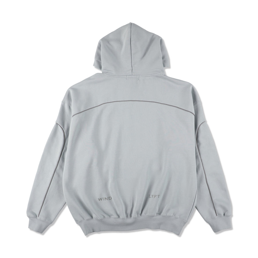 LYFT x WDS PIPING HOODED SWEAT SHIRT / L_BLUE