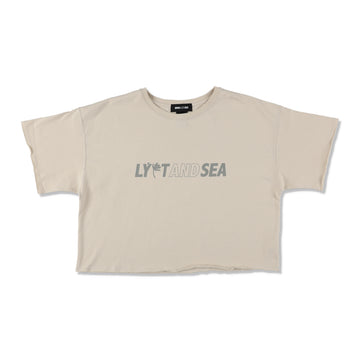 LYFT x WDS LYFT AND SEA SHORT S/S TEE (Female) / IVORY