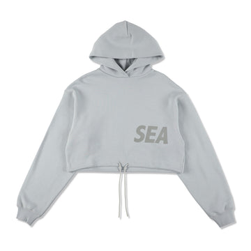 LYFT x WDS LYFT AND SEA DRAWSTRINGS HOODED SWEAT SHIRT (Female) / L_BLUE