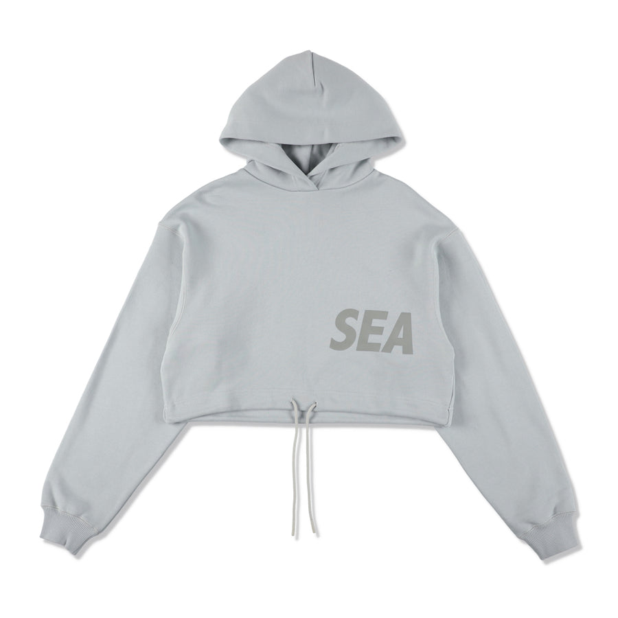 LYFT x WDS LYFT AND SEA DRAWSTRINGS HOODED SWEAT SHIRT (Female) / L_BLUE