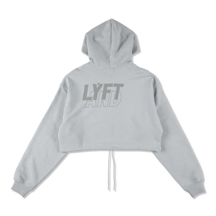 LYFT x WDS LYFT AND SEA DRAWSTRINGS HOODED SWEAT SHIRT (Female) / L_BLUE