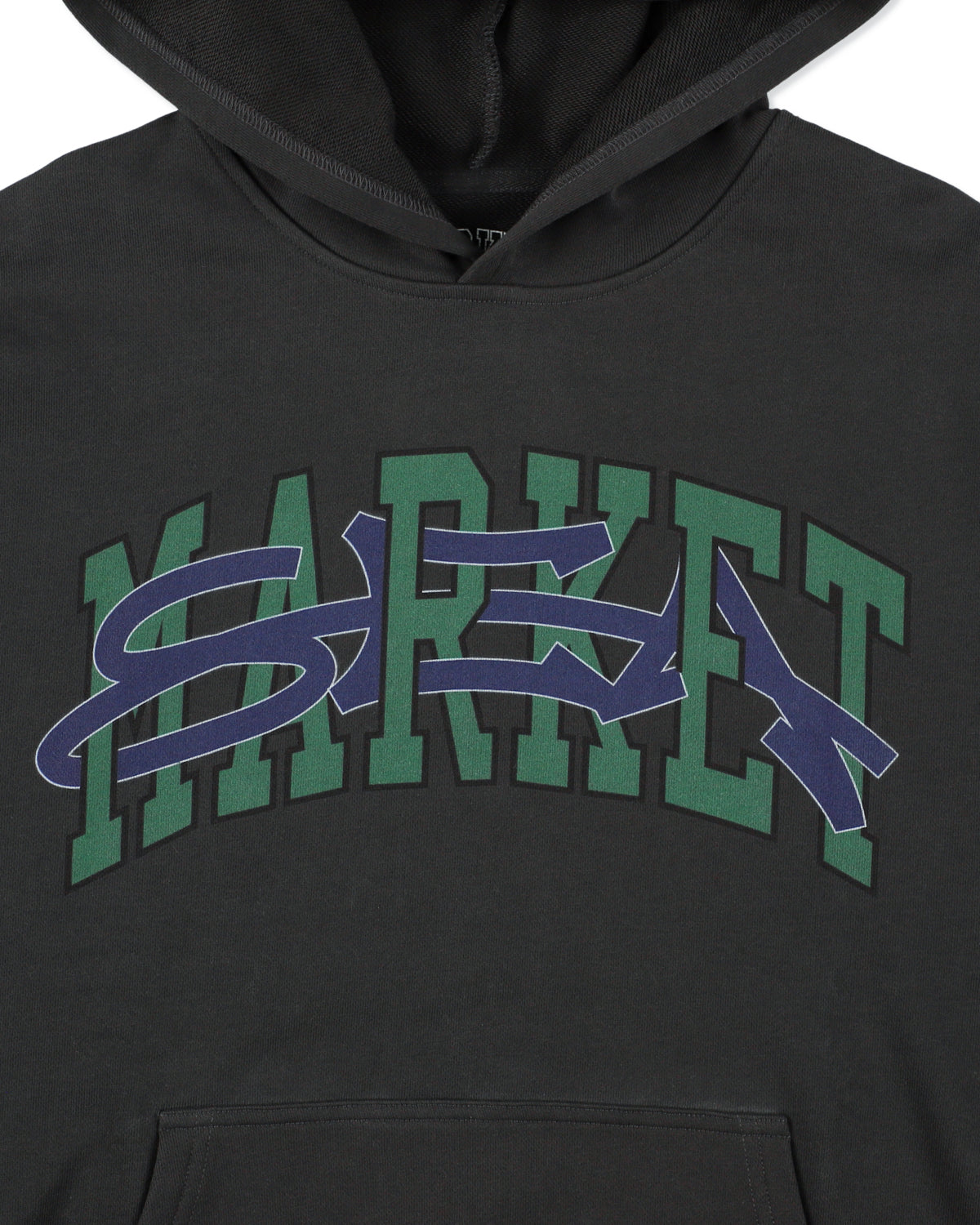 MARKET x WDS ARCH LOGO HOODED SWEAT SHIRT