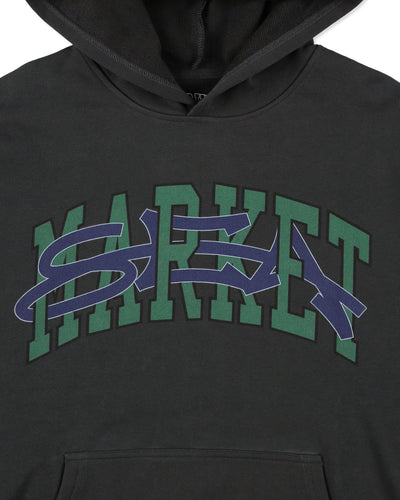 MARKET x WDS ARCH LOGO HOODED SWEAT SHIRT