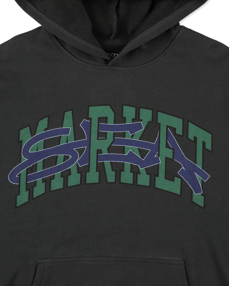 MARKET x WDS ARCH LOGO HOODED SWEAT SHIRT
