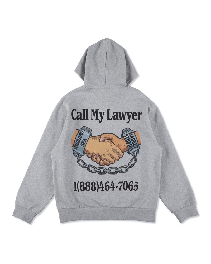 MARKET x WDS CALL MY LAWYER HOODED SWEAT SHIRT