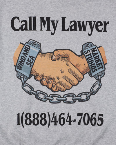 MARKET x WDS CALL MY LAWYER HOODED SWEAT SHIRT