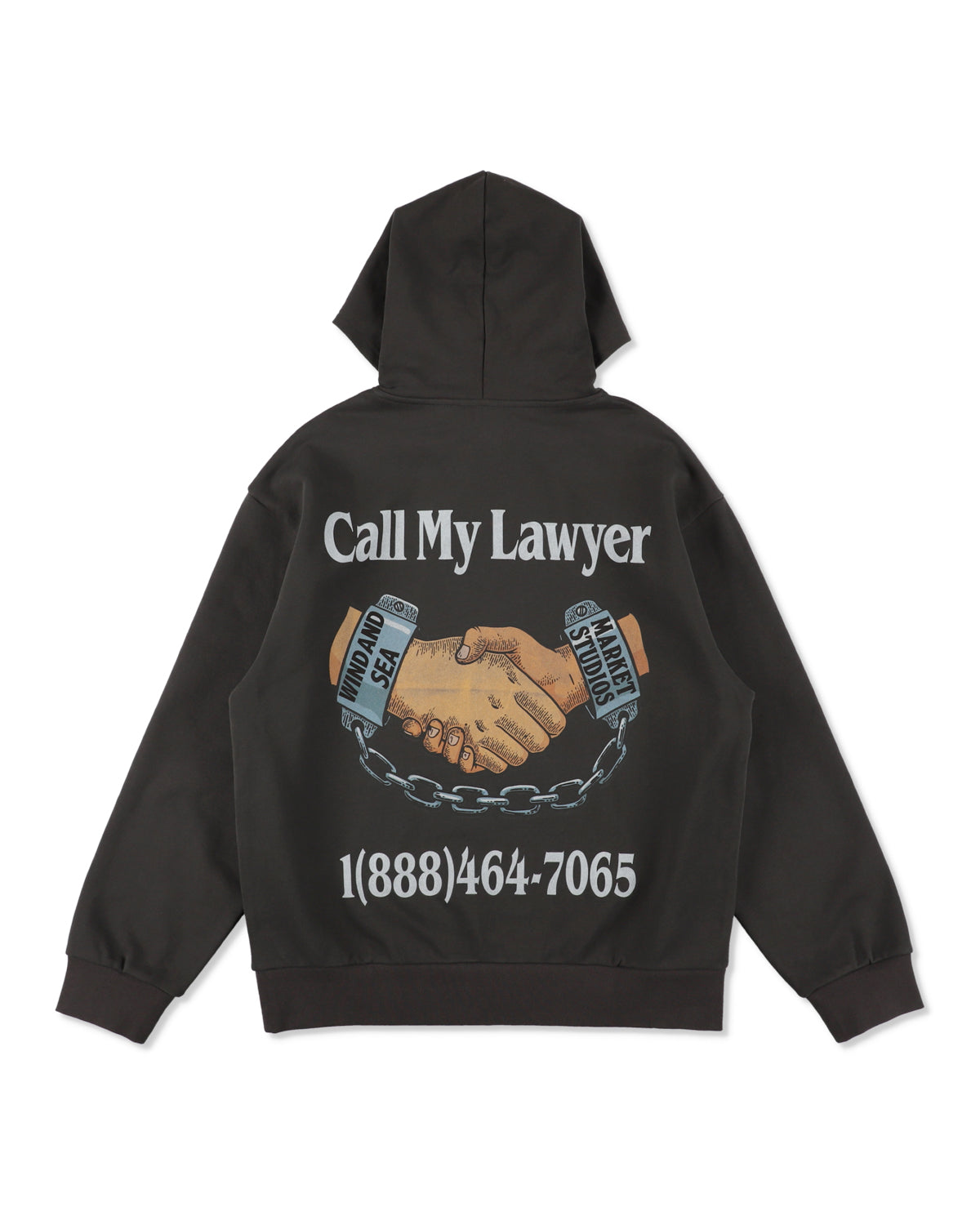 MARKET x WDS CALL MY LAWYER HOODED SWEAT SHIRT