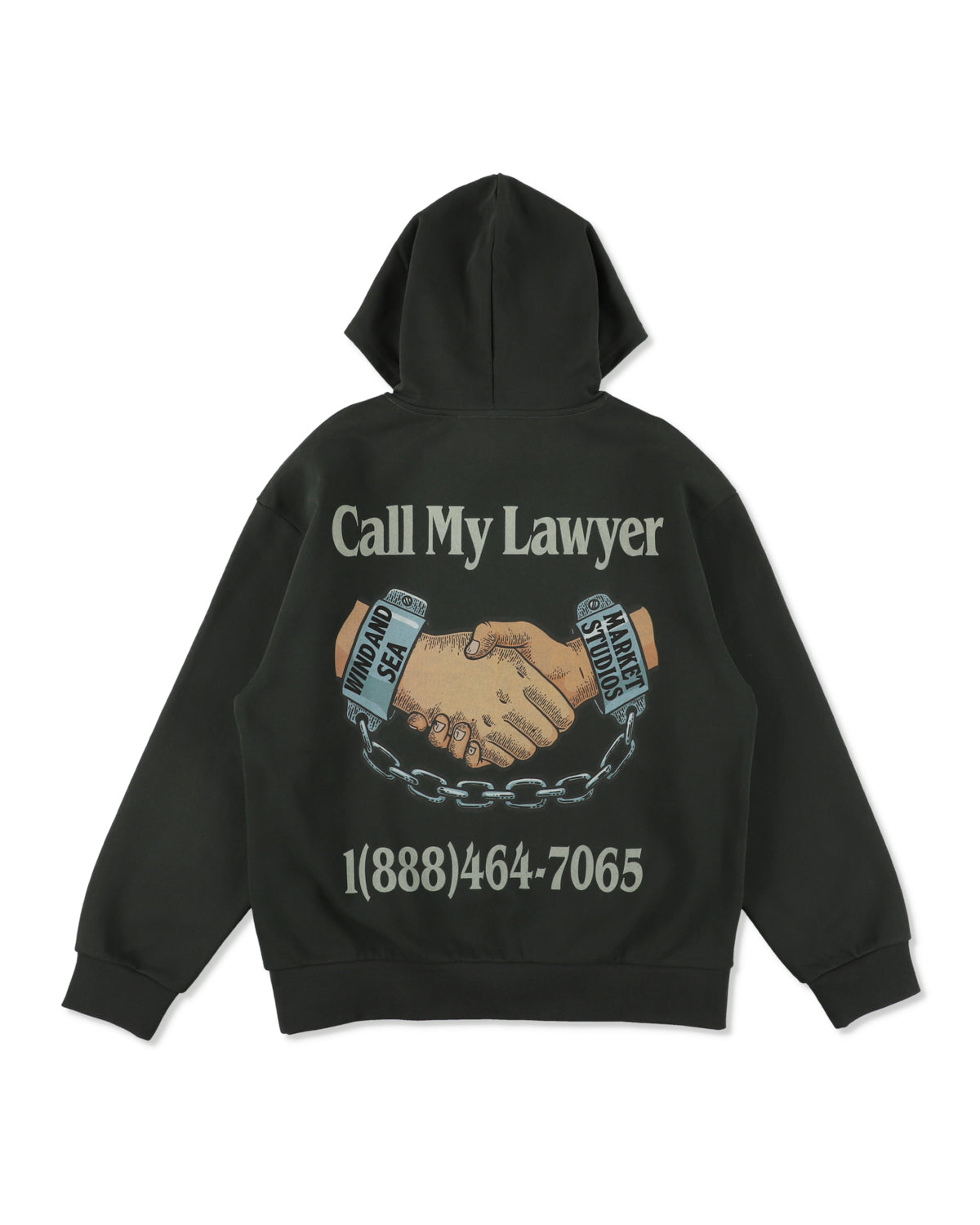 MARKET x WDS CALL MY LAWYER HOODED SWEAT SHIRT