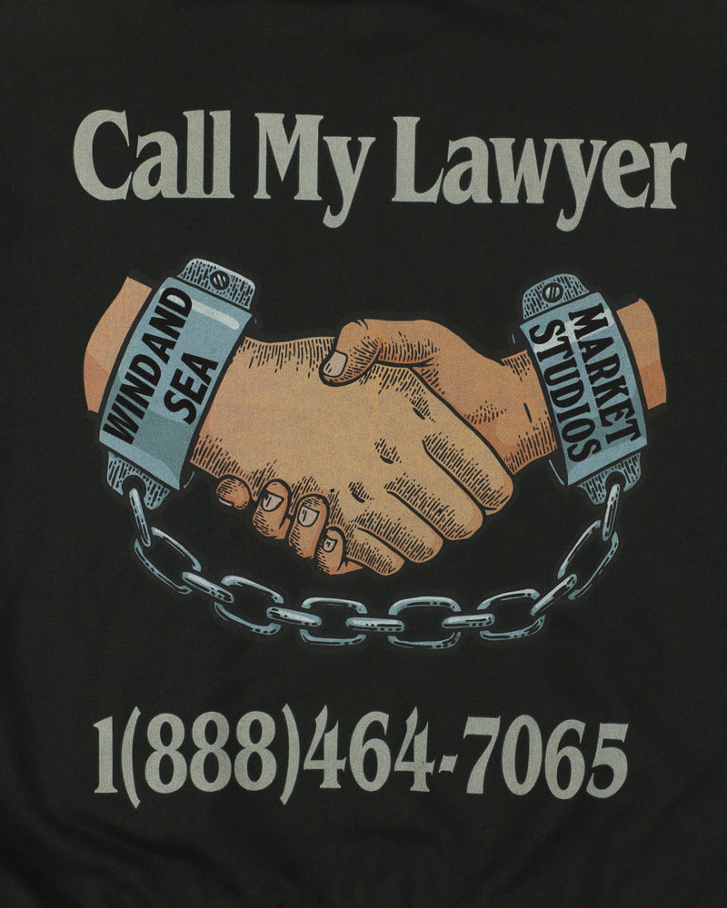 MARKET x WDS CALL MY LAWYER HOODED SWEAT SHIRT
