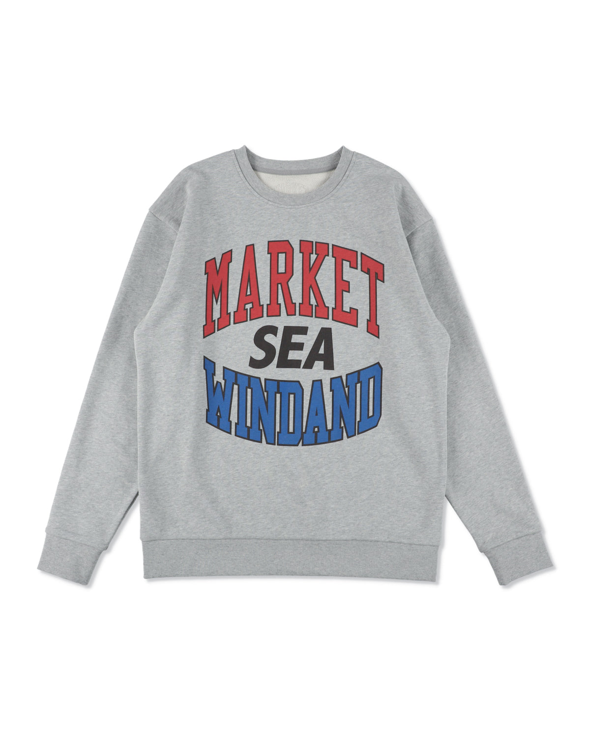 MARKET x WDS LOGO CREW NECK SWEAT SHIRT