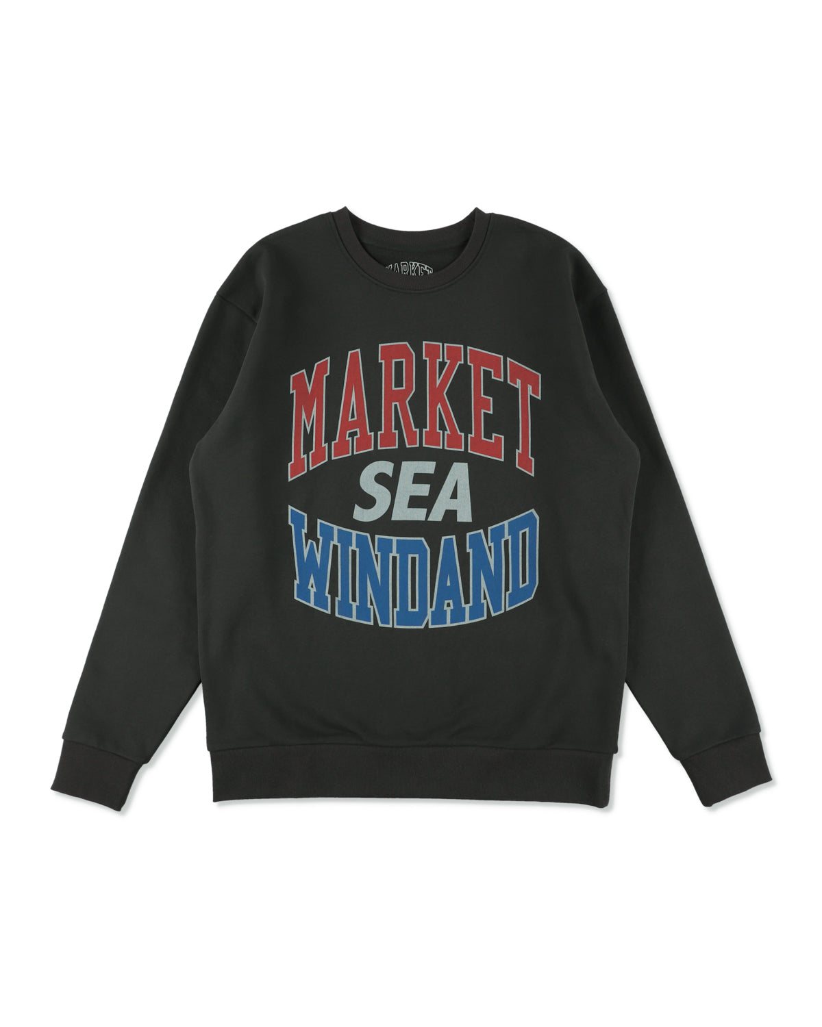MARKET x WDS LOGO CREW NECK SWEAT SHIRT – WIND AND SEA