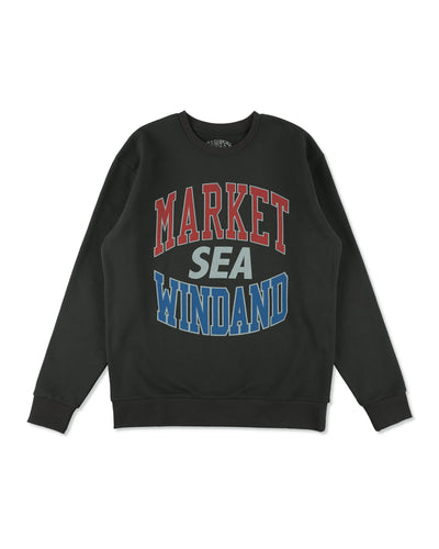MARKET x WDS LOGO CREW NECK SWEAT SHIRT