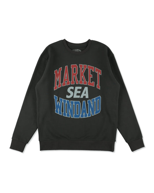 MARKET x WDS LOGO CREW NECK SWEAT SHIRT