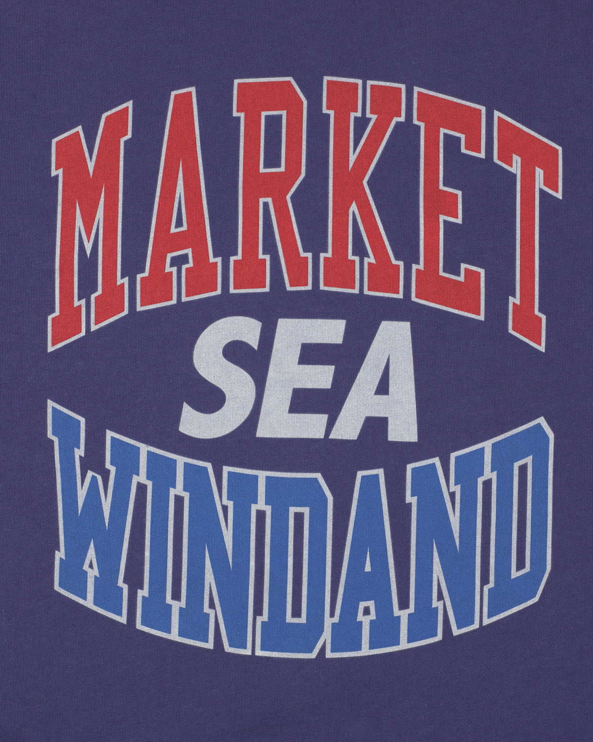 MARKET x WDS LOGO CREW NECK SWEAT SHIRT – WIND AND SEA