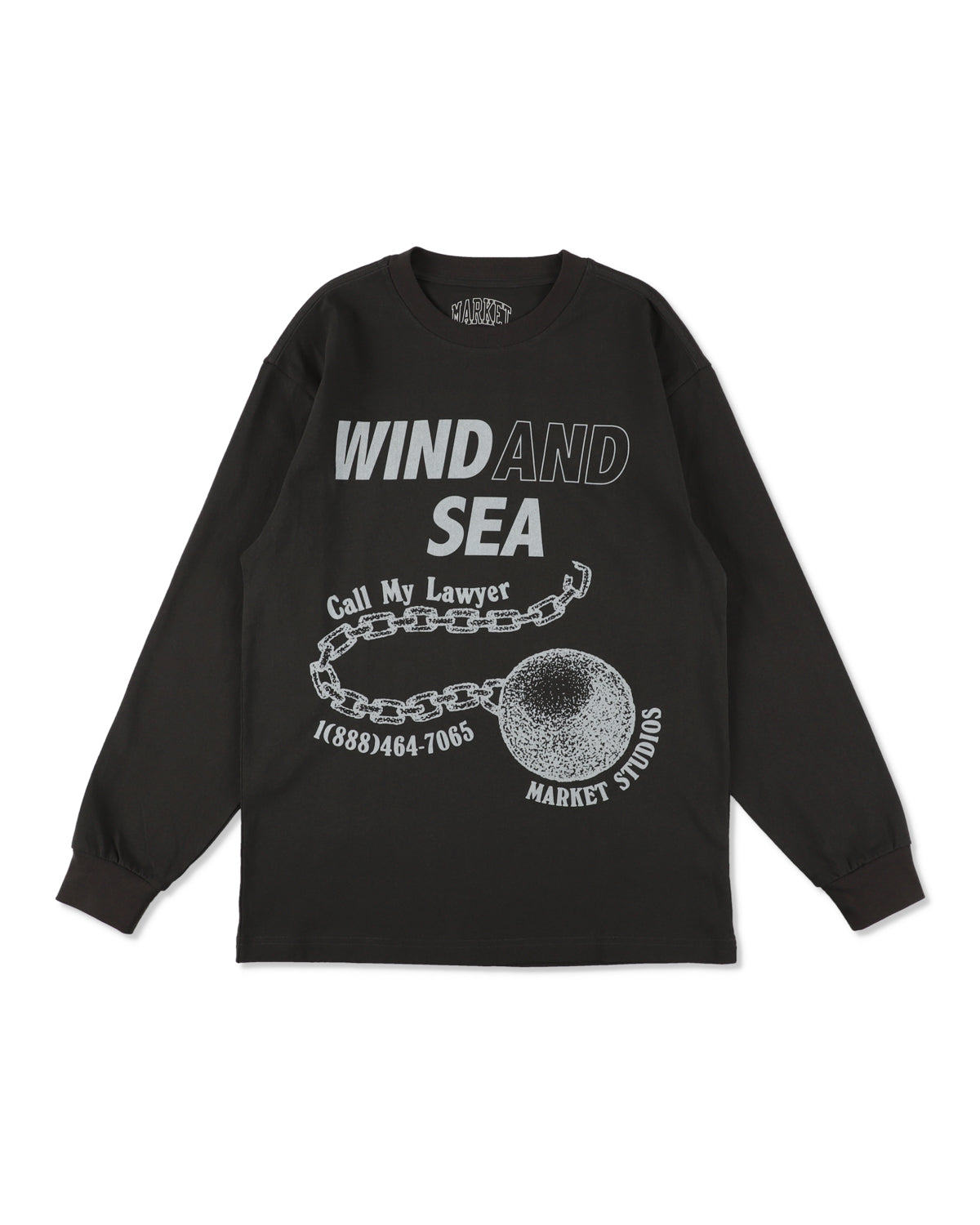 MARKET x WDS CALL MY LAWER L/S TEE