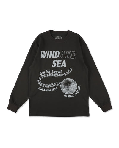 MARKET x WDS CALL MY LAWER L/S TEE