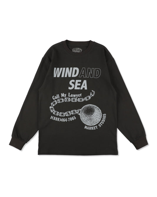 MARKET x WDS CALL MY LAWER L/S TEE