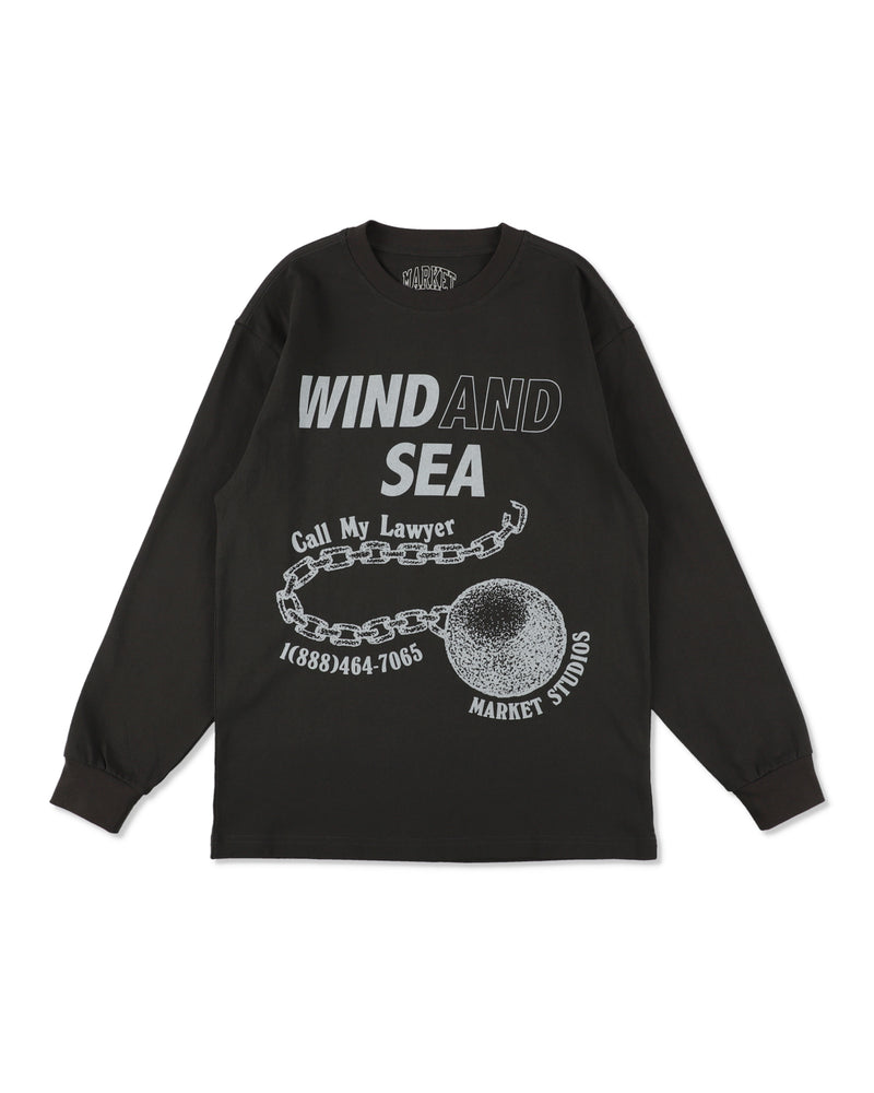 MARKET x WDS CALL MY LAWER L/S TEE