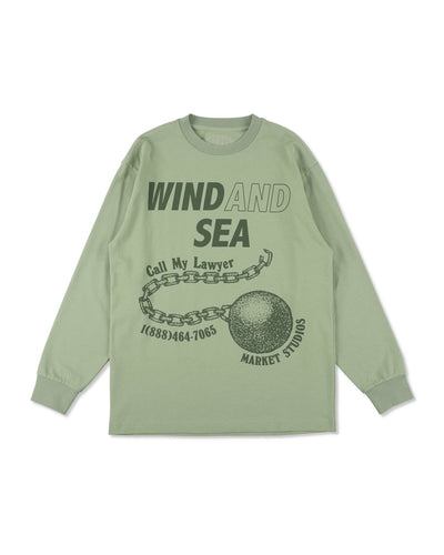 MARKET x WDS CALL MY LAWER L/S TEE