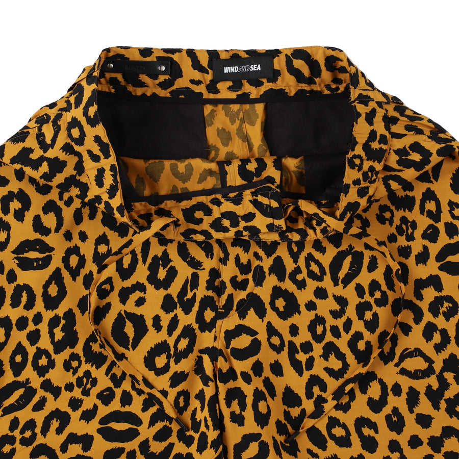 MINEDENIM x WDS Lips Leopard Print Easy Shorts / BRT