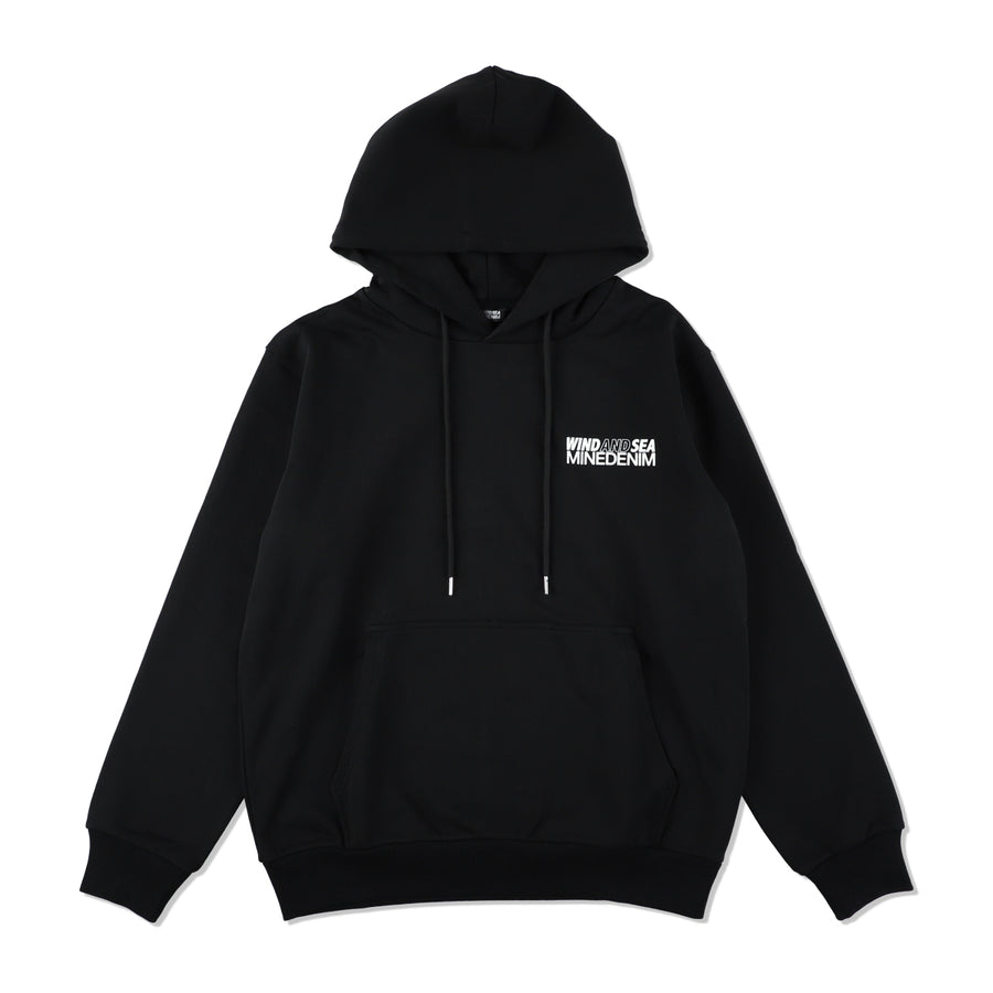 MINEDENIM x WDS Photo Hoodie / BLK