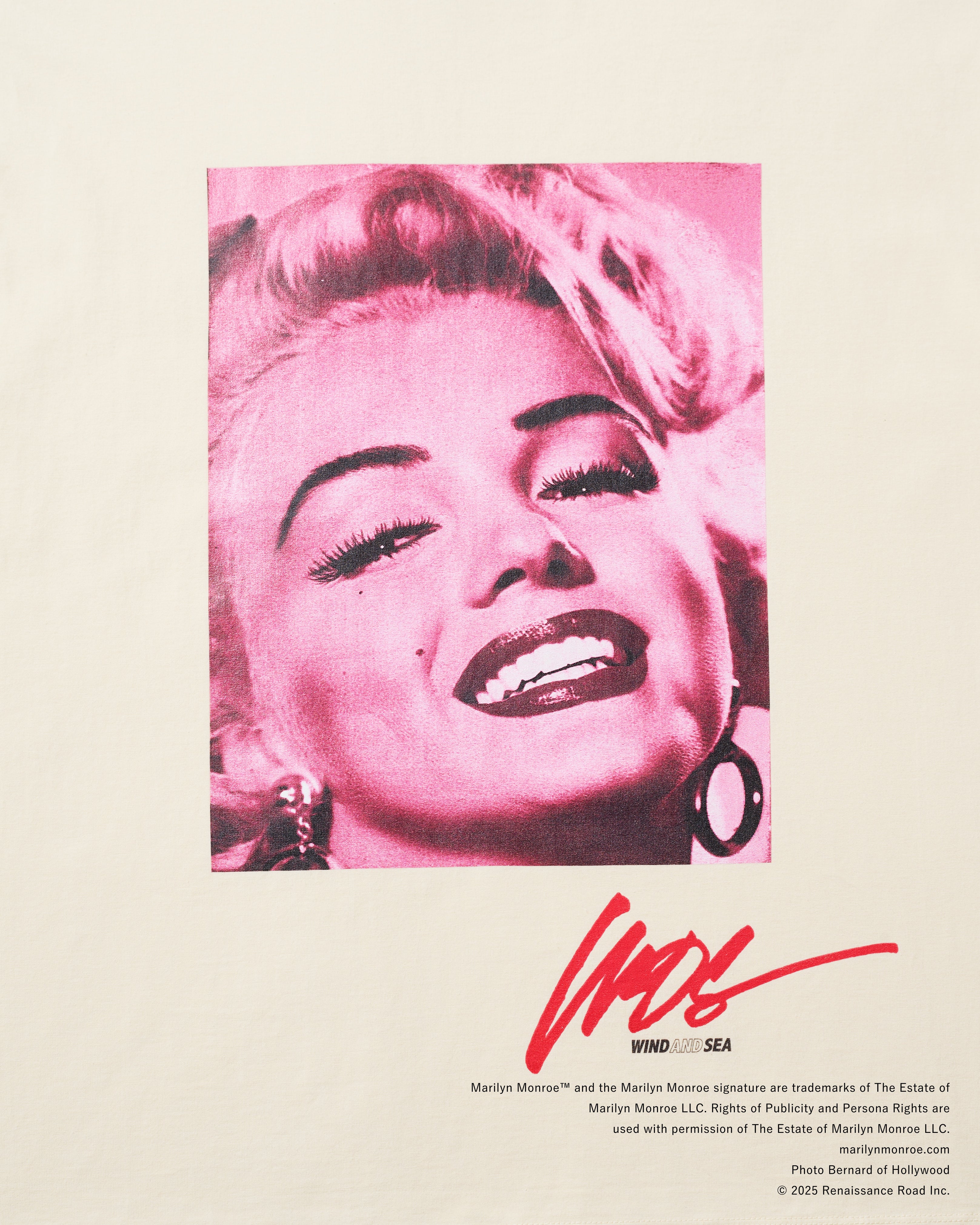 Marilyn Monroe Face S/S TEE – WIND AND SEA