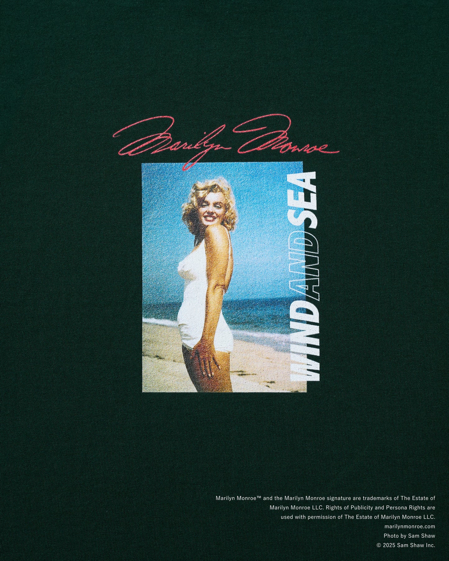 Marilyn Monroe Beach S/S TEE
