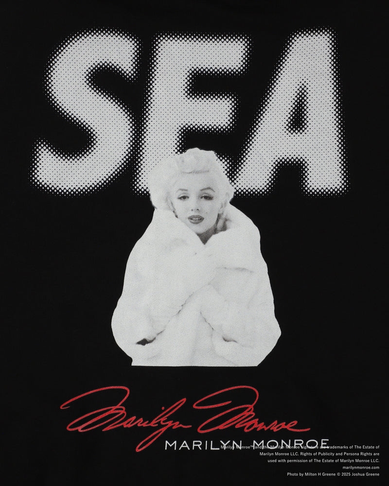 MARILYN MONROE x WDS ZIP HOODED SWEAT SHIRT