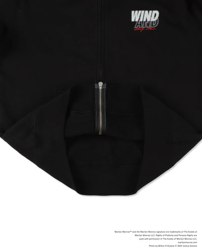 MARILYN MONROE x WDS ZIP HOODED SWEAT SHIRT