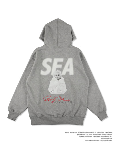 MARILYN MONROE x WDS ZIP HOODED SWEAT SHIRT