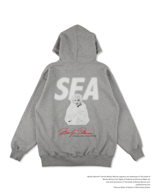 MARILYN MONROE x WDS ZIP HOODED SWEAT SHIRT