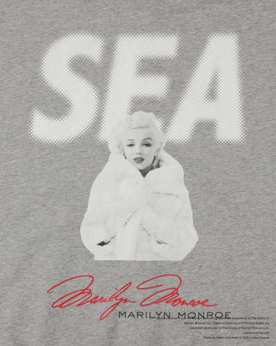 MARILYN MONROE x WDS ZIP HOODED SWEAT SHIRT