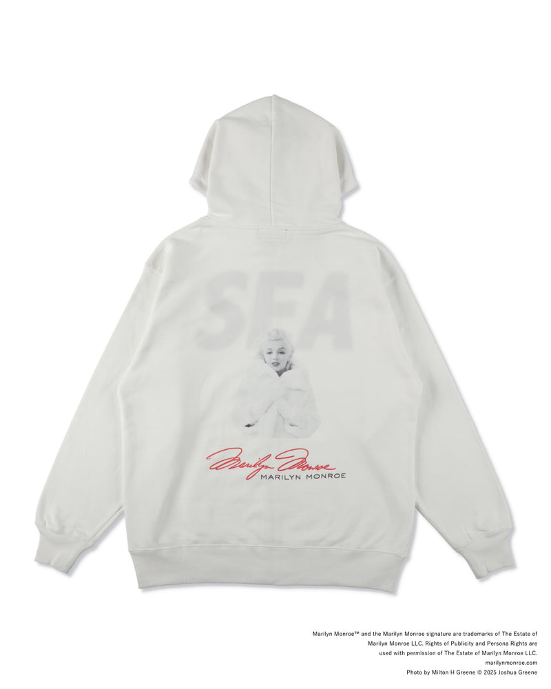 MARILYN MONROE x WDS ZIP HOODED SWEAT SHIRT