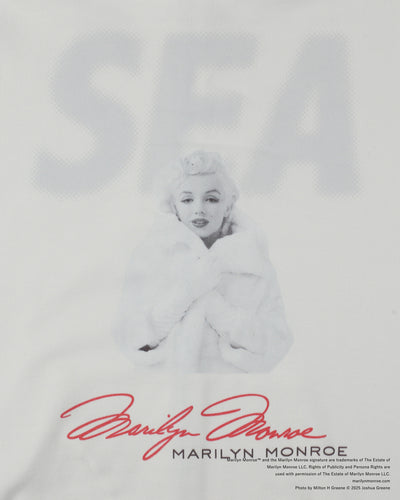 MARILYN MONROE x WDS ZIP HOODED SWEAT SHIRT