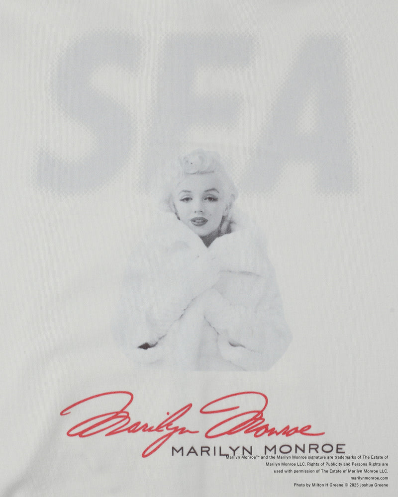 MARILYN MONROE x WDS ZIP HOODED SWEAT SHIRT
