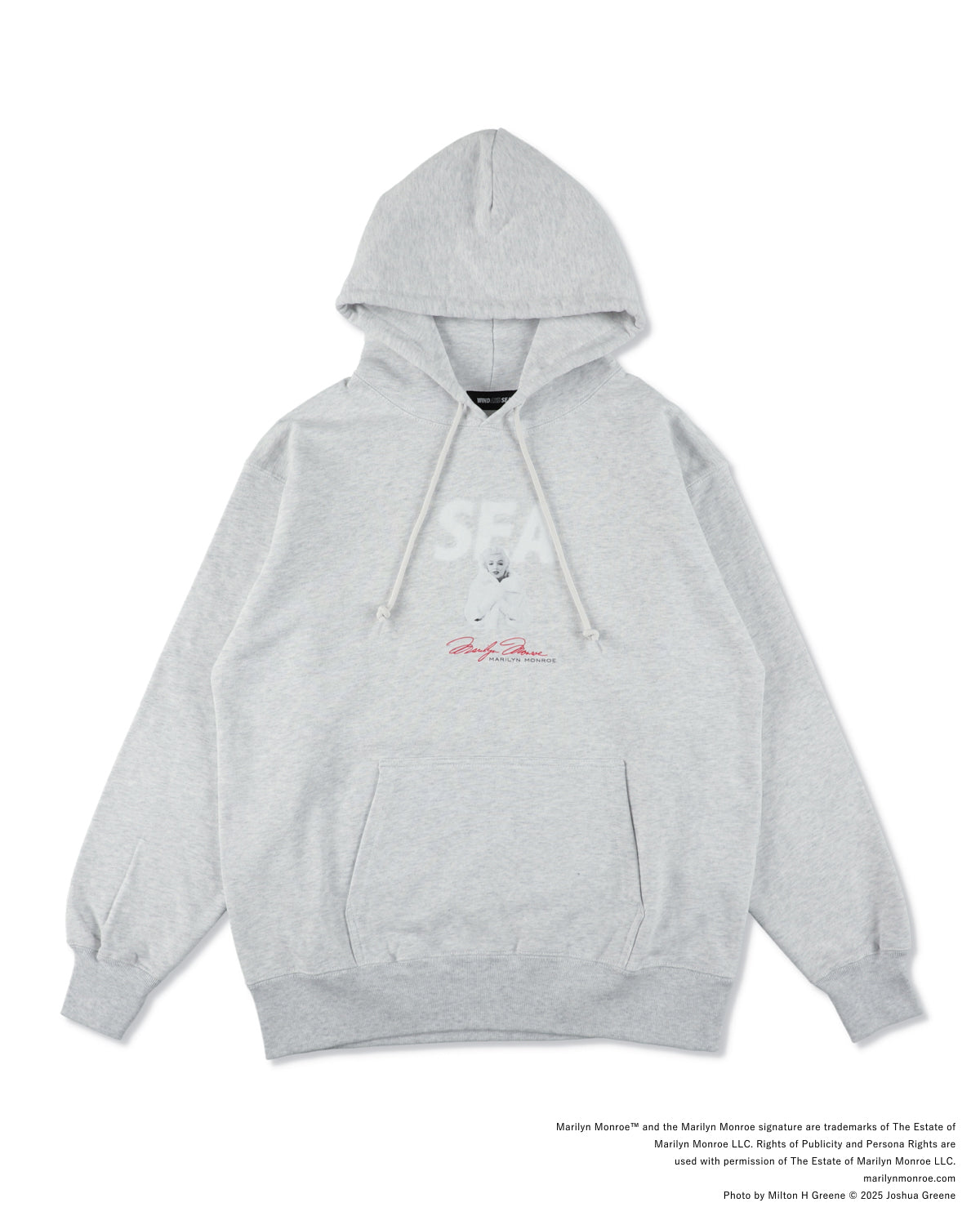 MARILYN MONROE x WDS Winter HOODED SWEAT SHIRT
