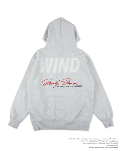 MARILYN MONROE x WDS Winter HOODED SWEAT SHIRT