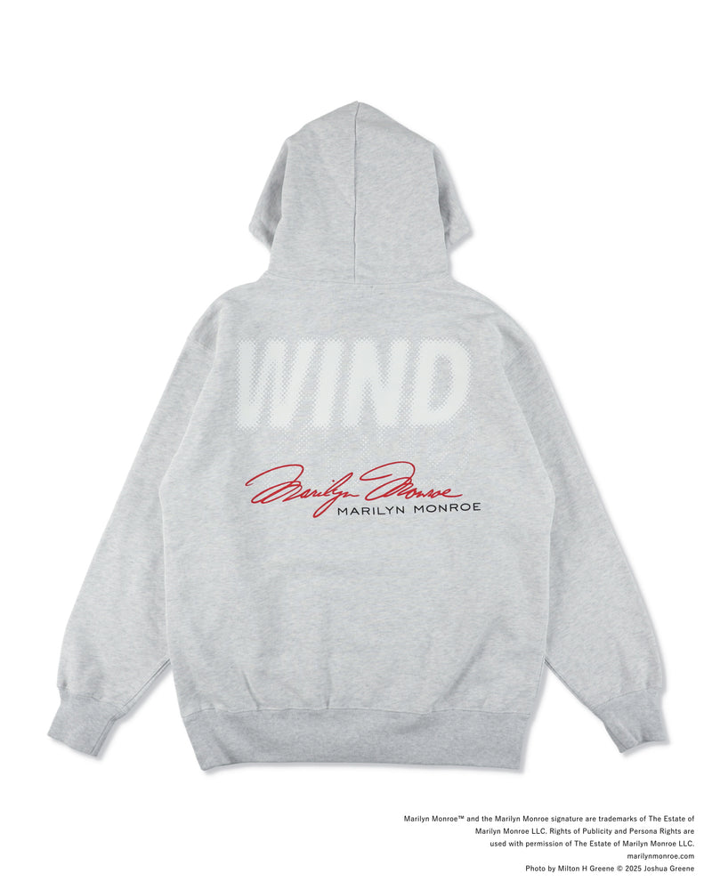 MARILYN MONROE x WDS Winter HOODED SWEAT SHIRT