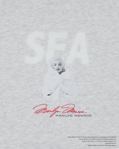 MARILYN MONROE x WDS Winter HOODED SWEAT SHIRT
