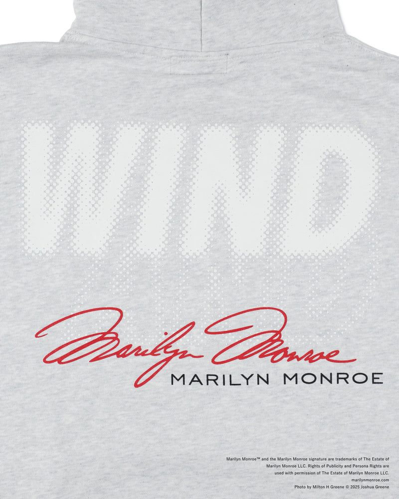 MARILYN MONROE x WDS Winter HOODED SWEAT SHIRT