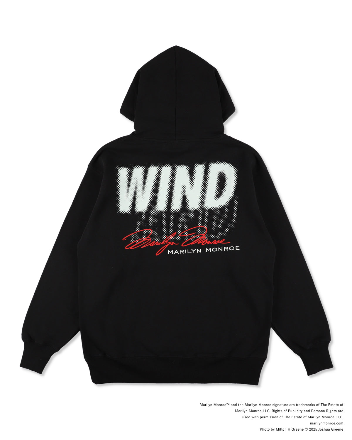 MARILYN MONROE x WDS Winter HOODED SWEAT SHIRT