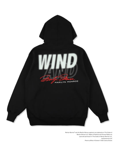 MARILYN MONROE x WDS Winter HOODED SWEAT SHIRT