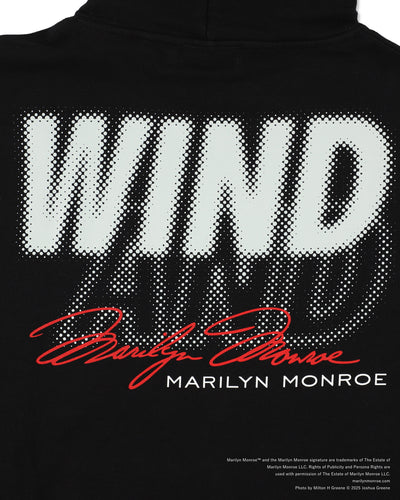 MARILYN MONROE x WDS Winter HOODED SWEAT SHIRT