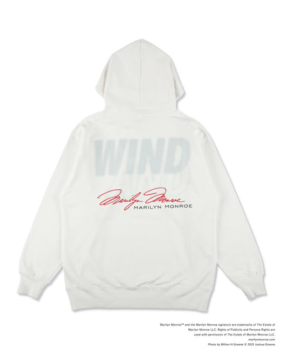 MARILYN MONROE x WDS Winter HOODED SWEAT SHIRT