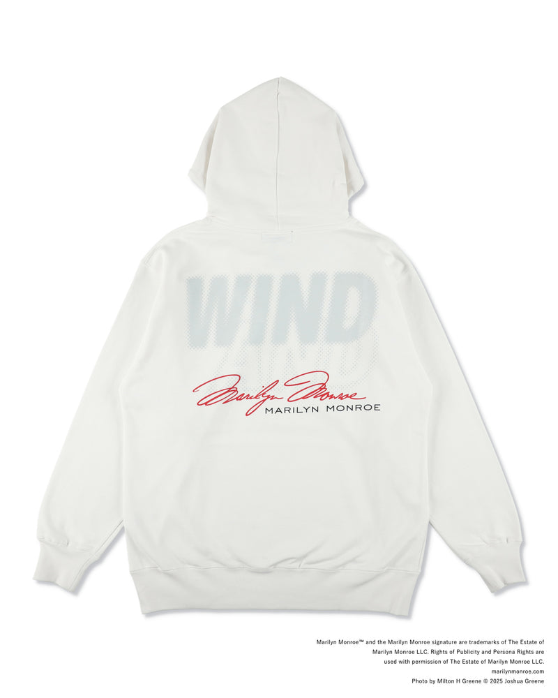 MARILYN MONROE x WDS Winter HOODED SWEAT SHIRT