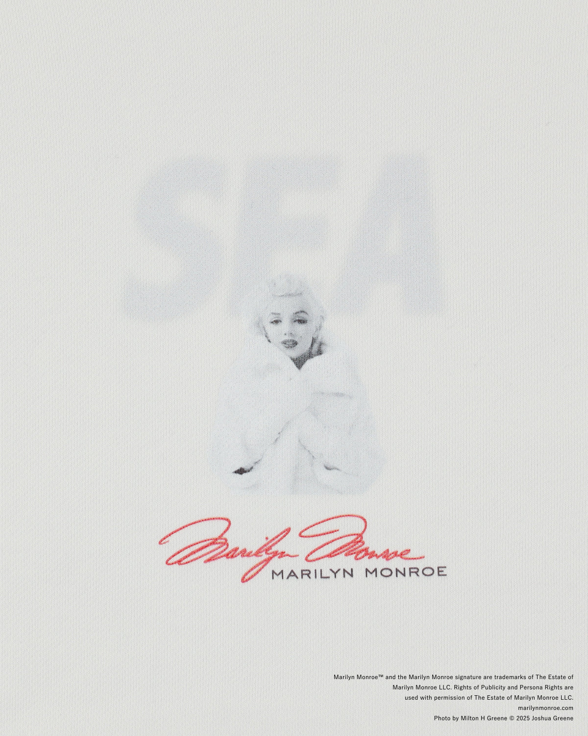 MARILYN MONROE x WDS Winter HOODED SWEAT SHIRT